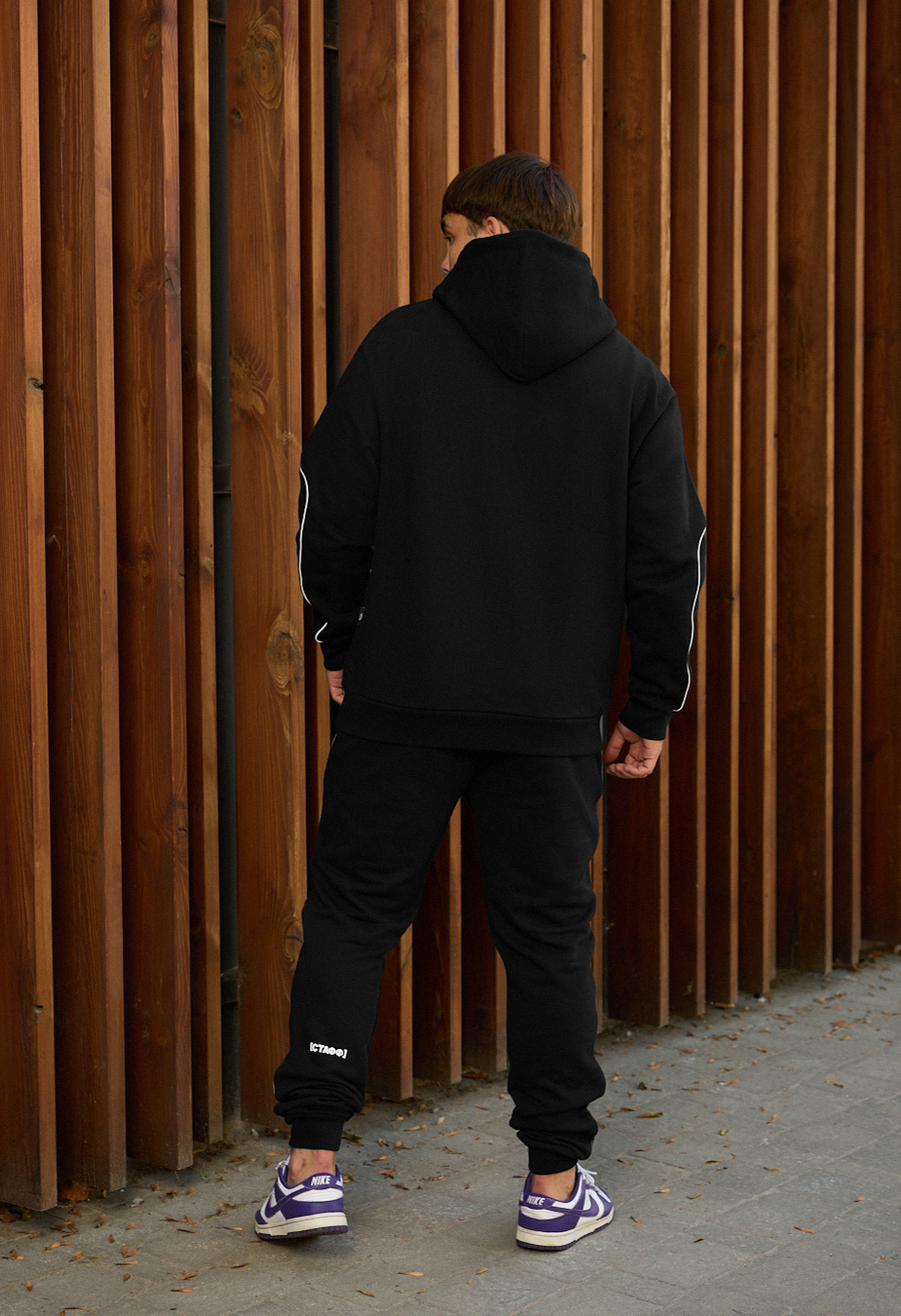 Dres Staff kant black logo oversize