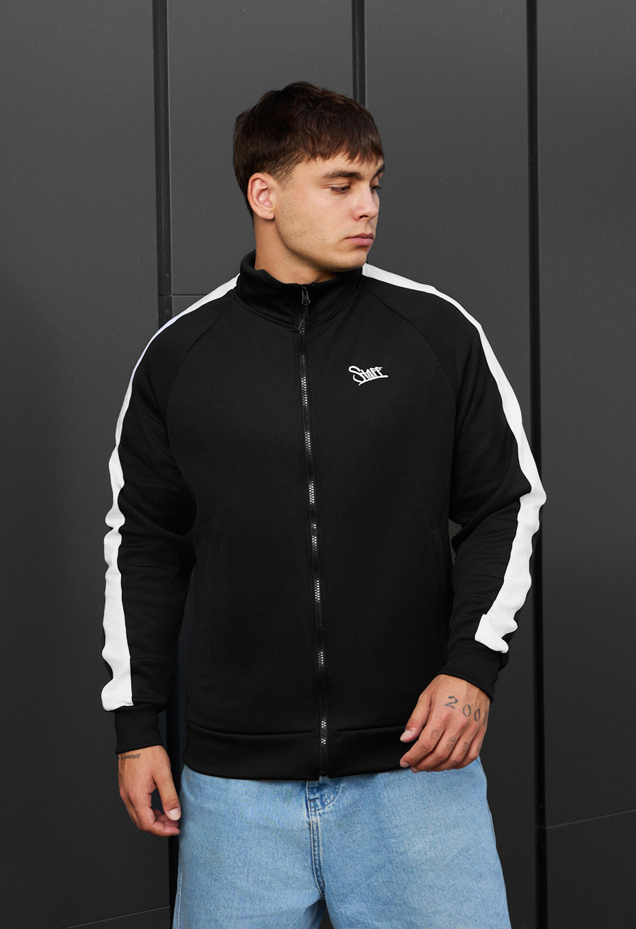 Olimpijka Staff logo stripes black