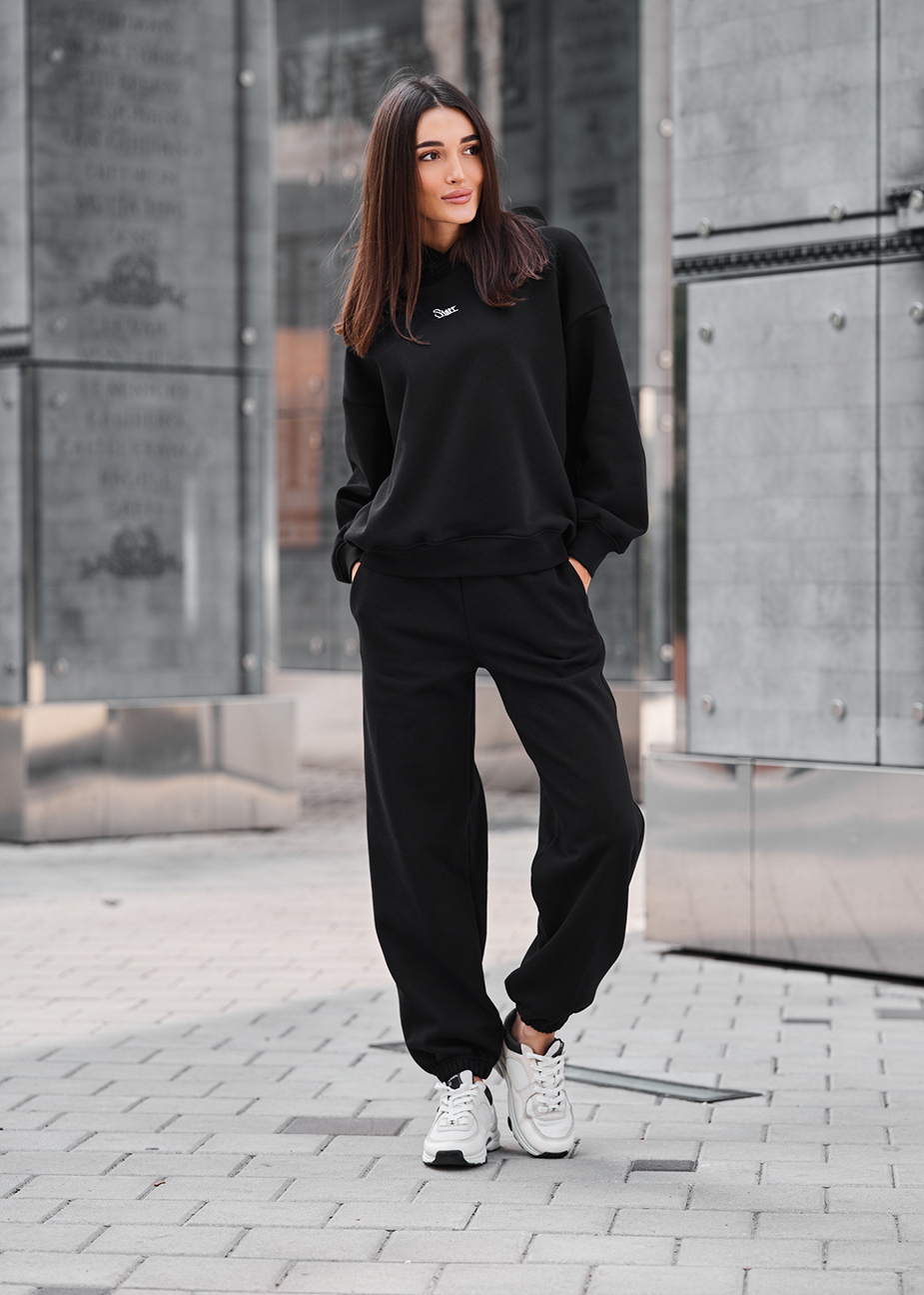 Dres Staff sem black oversize fleece
