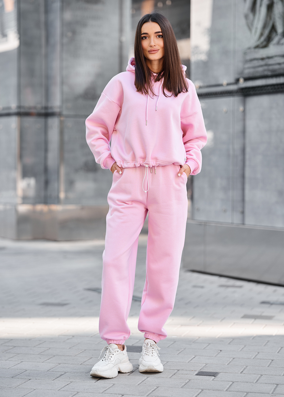 Dres Staff lic pink oversize fleece