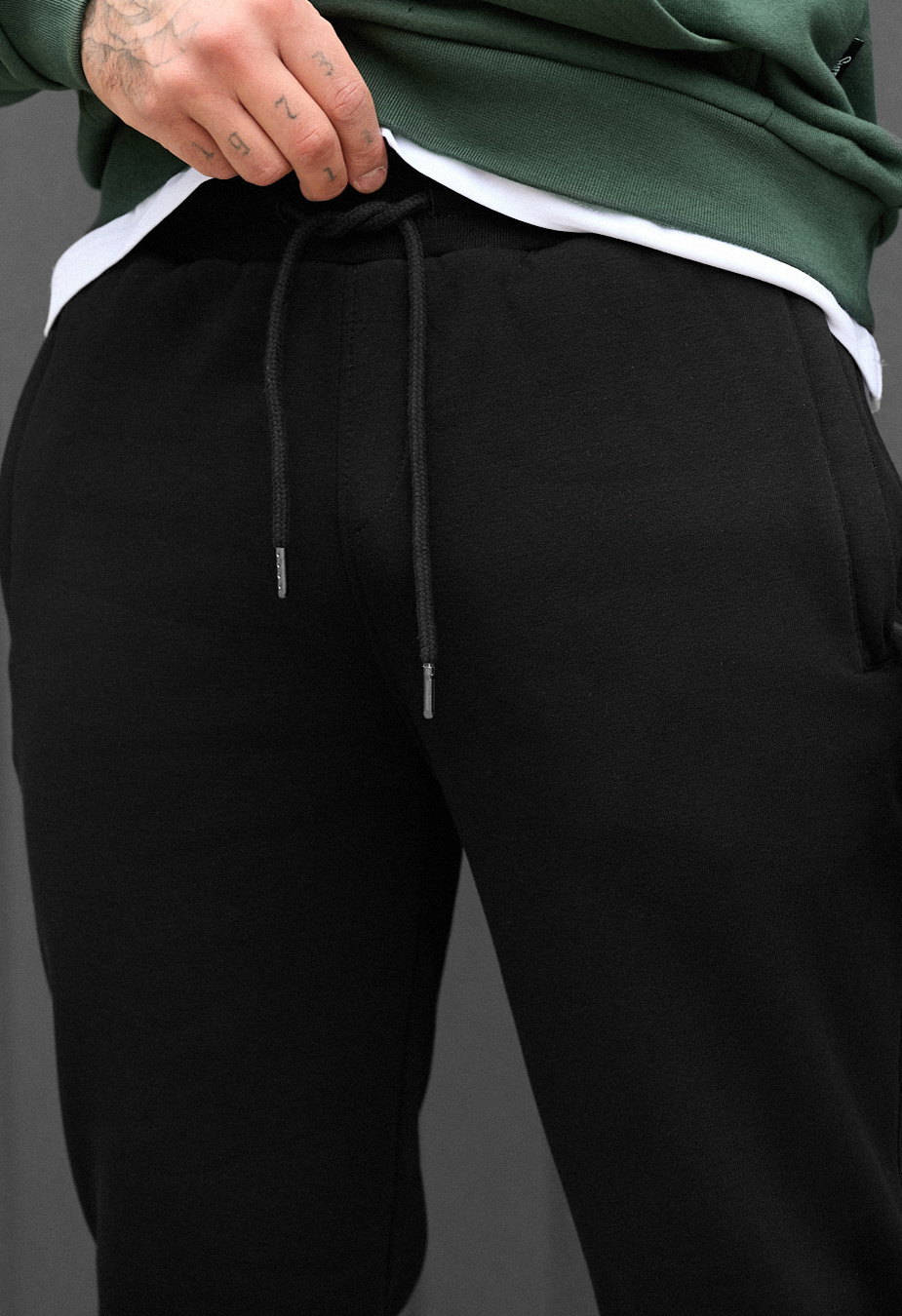Spodnie Staff ho black fleece
