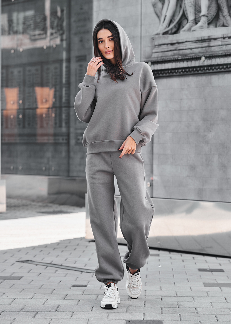 Dres Staff sem gray oversize fleece