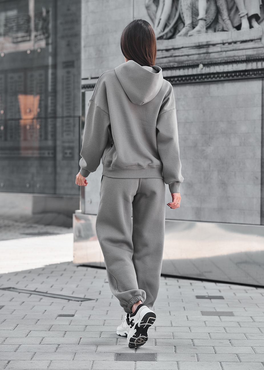 Dres Staff sem gray oversize fleece