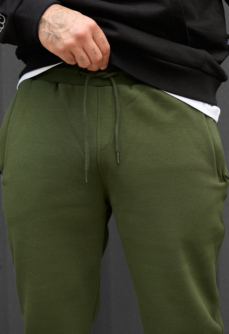 Spodnie Staff ho khaki fleece