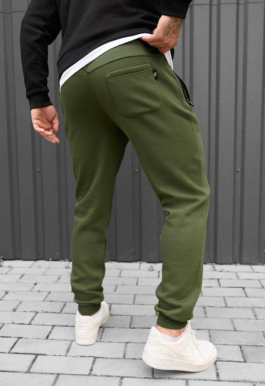 Spodnie Staff ho khaki fleece