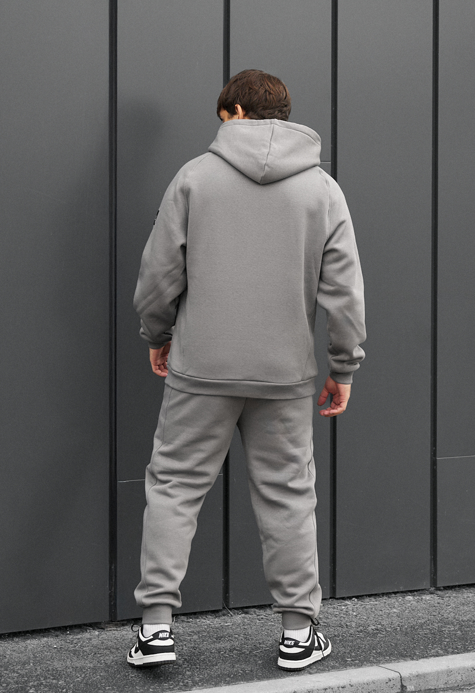 Dres Staff es gray oversize fleece