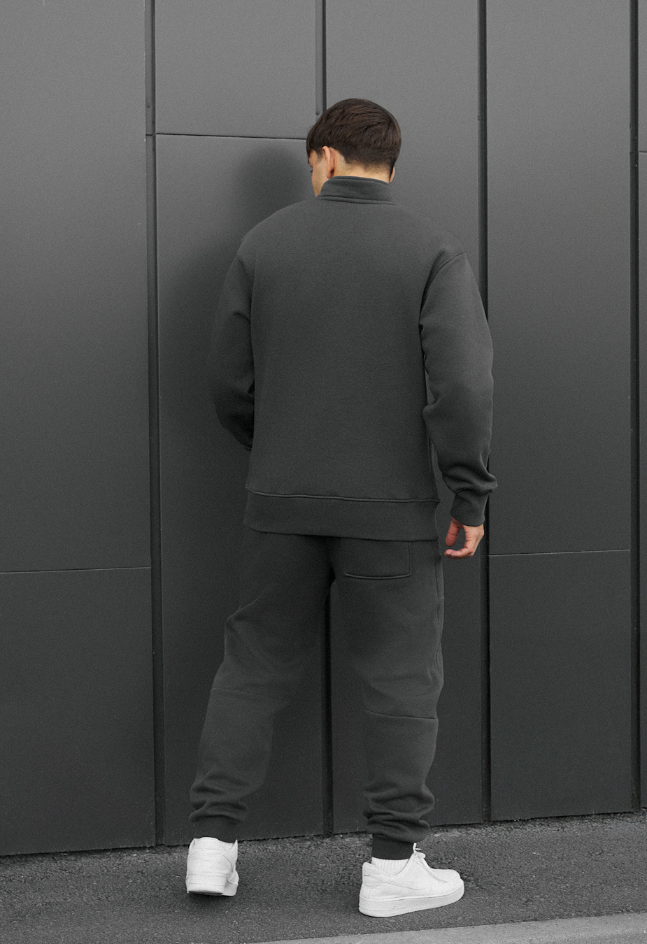 Dres Staff tap dark gray fleece