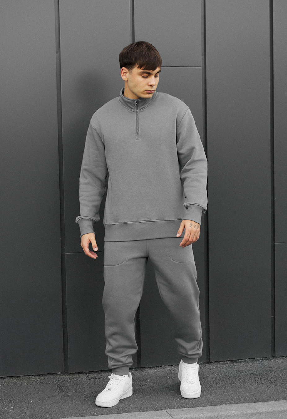 Dres Staff tap gray fleece