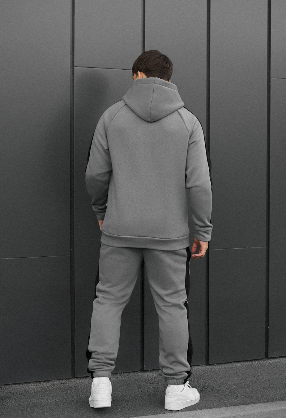 Dres Staff lo gray & black fleece