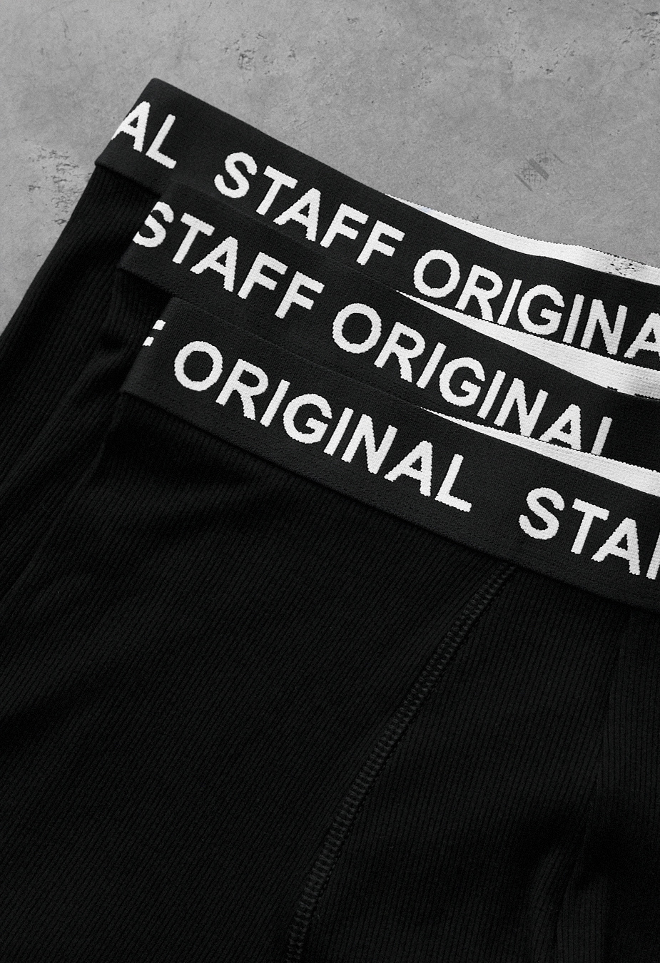 Majtki Staff lin black