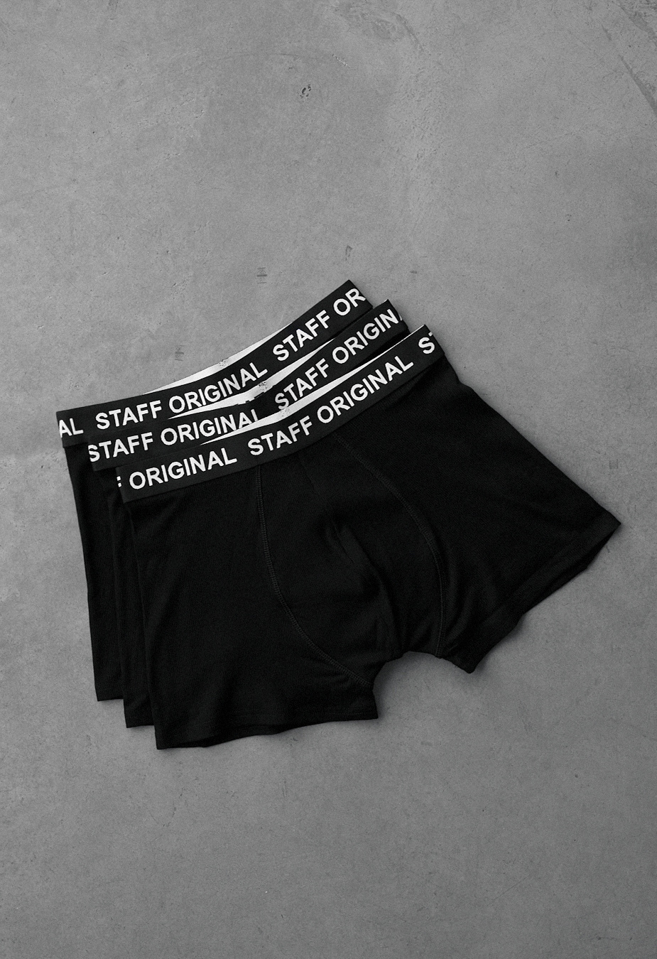 Majtki Staff lin black