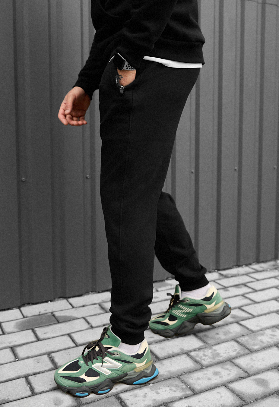 Spodnie dresowe Staff ho black