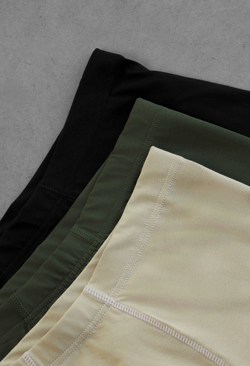 Majtki Staff cu beige/khaki/black