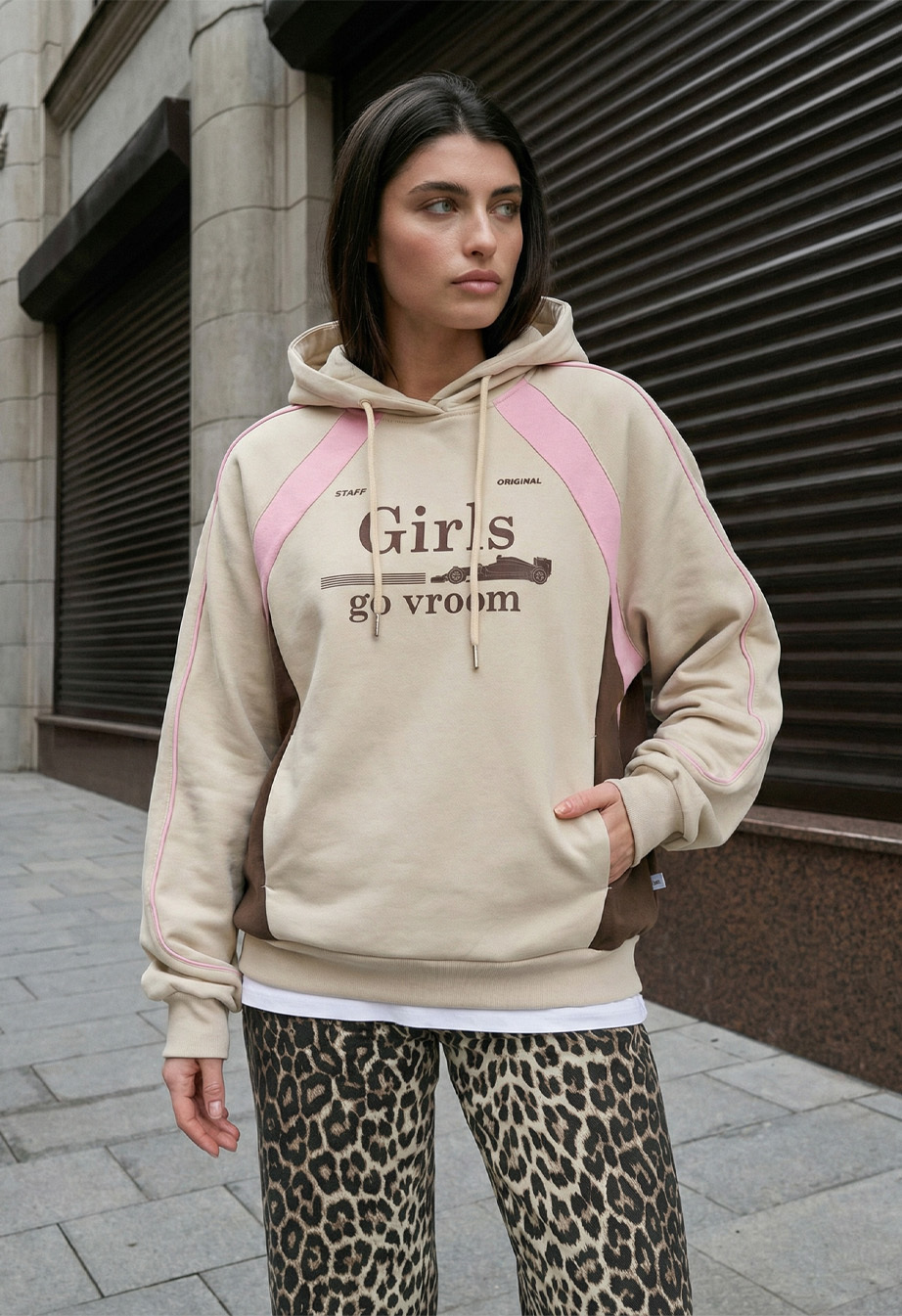 Bluza Staff go vroom oversize