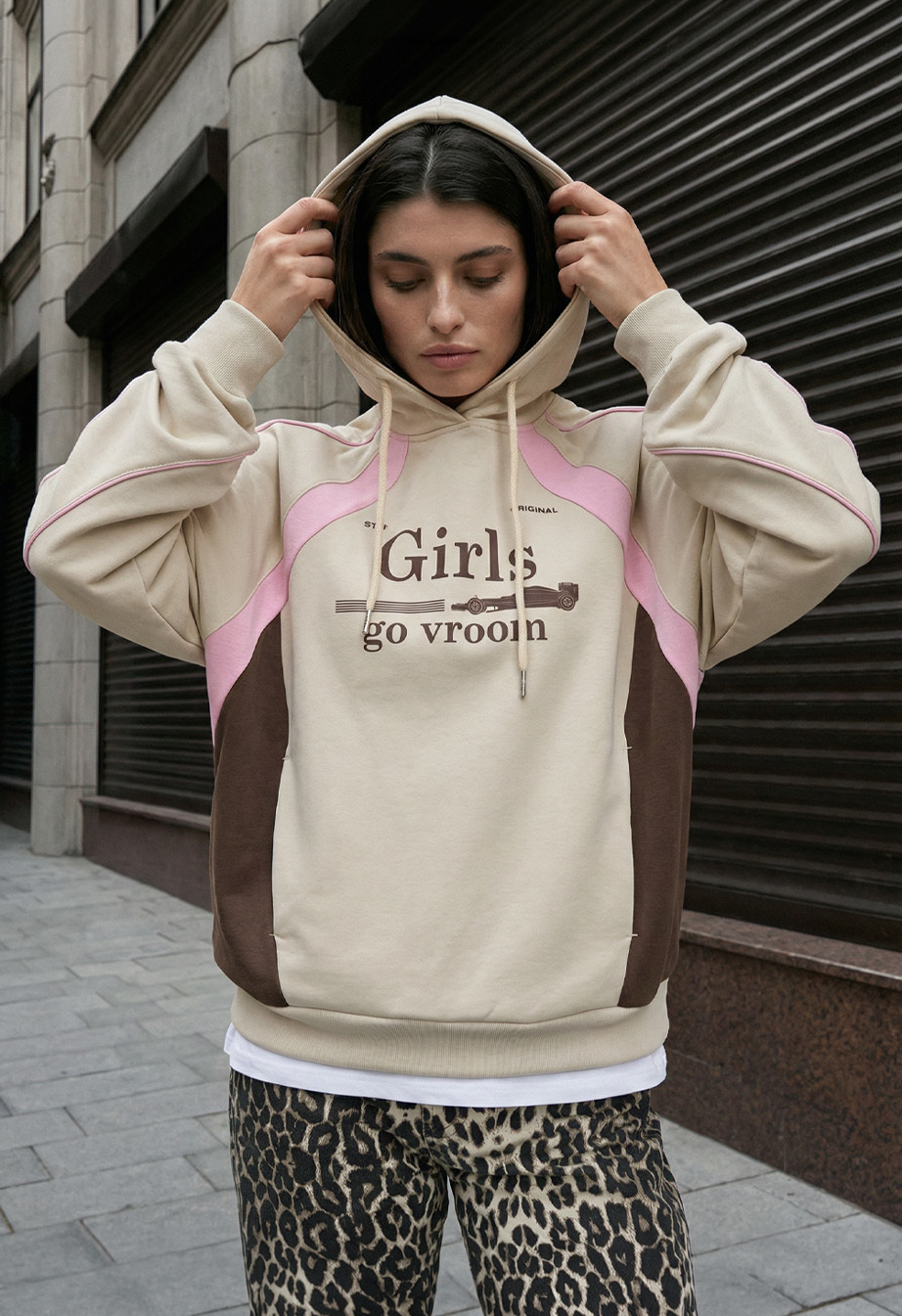 Bluza Staff go vroom oversize