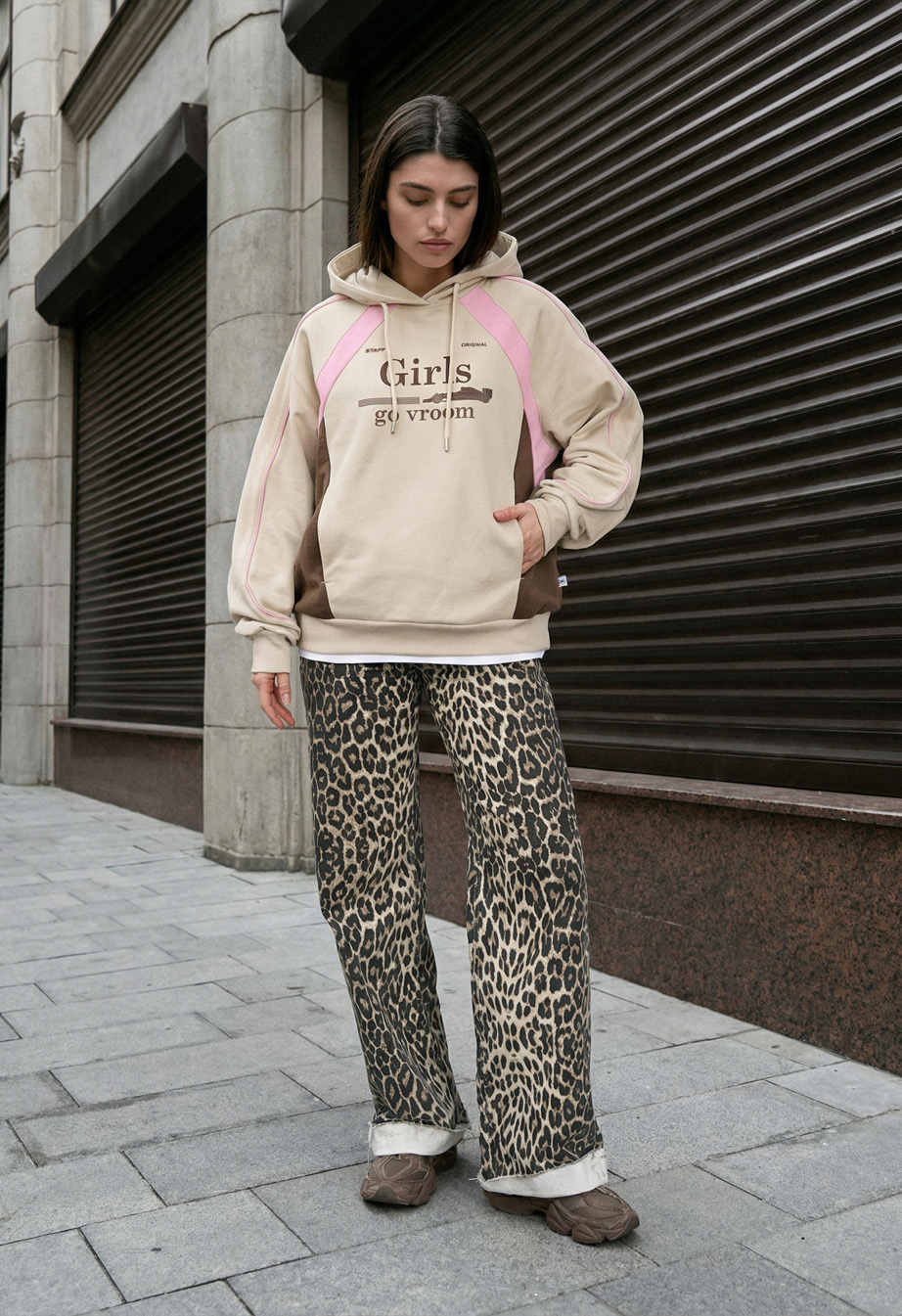 Bluza Staff go vroom oversize