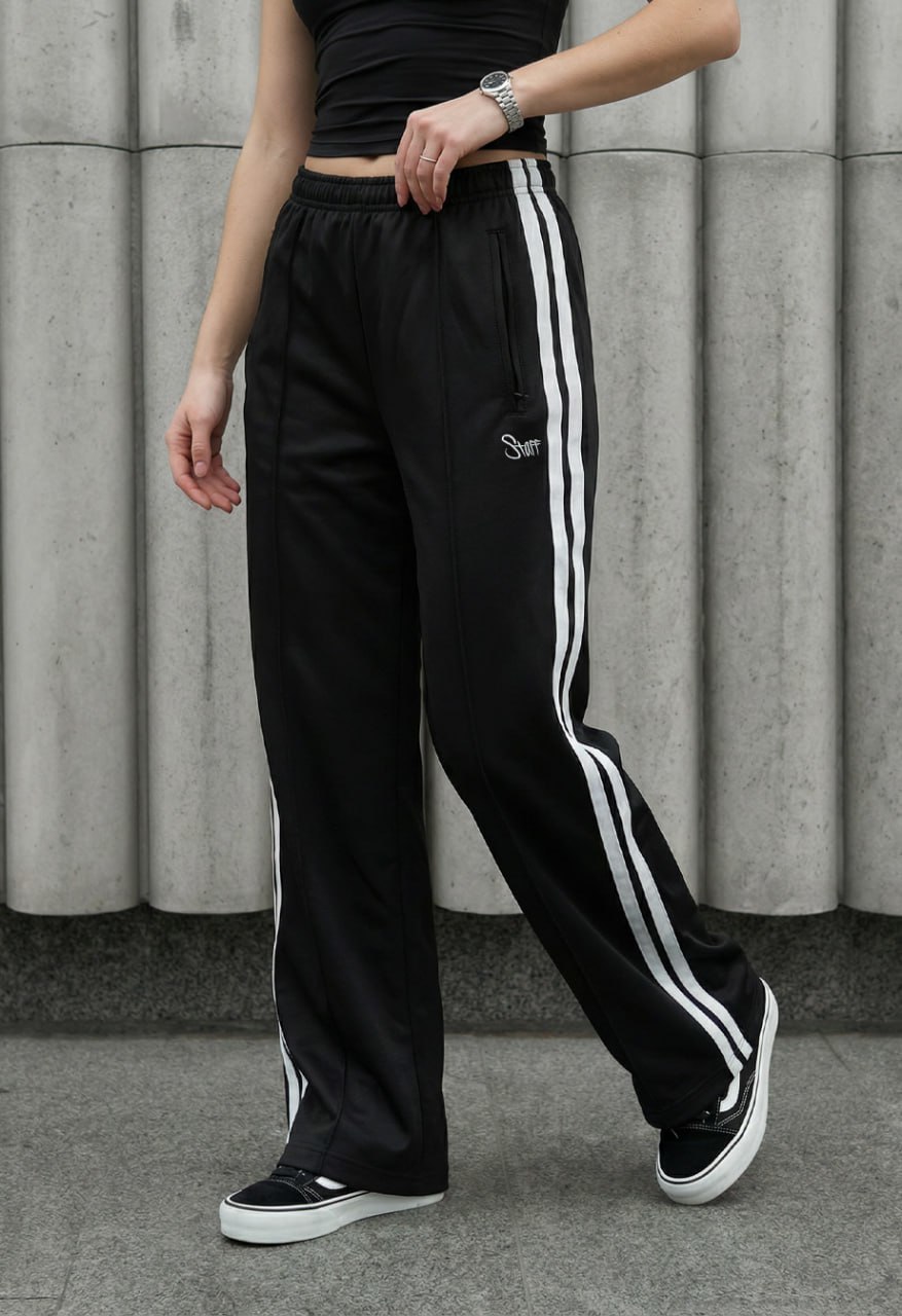 Spodnie Staff pat black