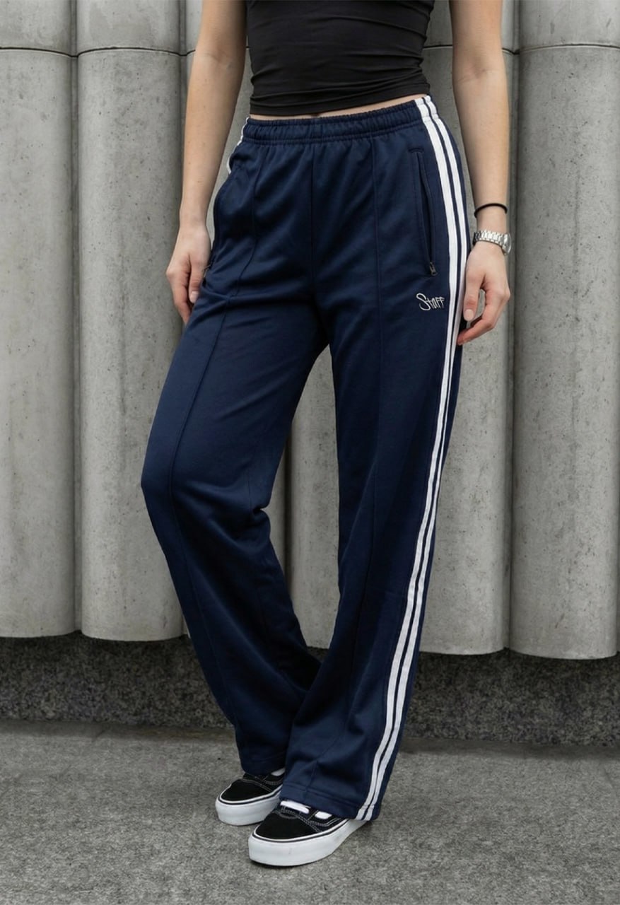 Spodnie Staff pat navy