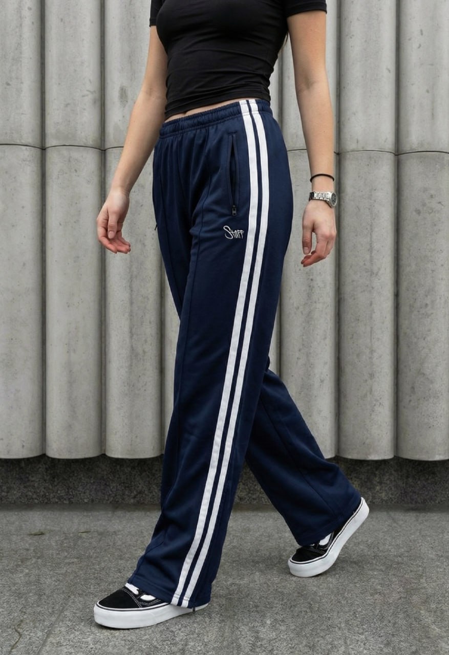 Spodnie Staff pat navy