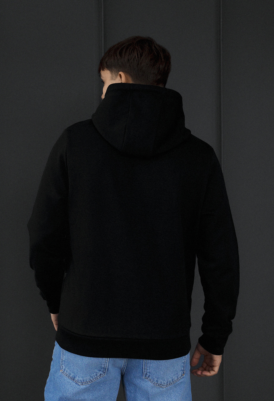 Bluza Staff se black zip