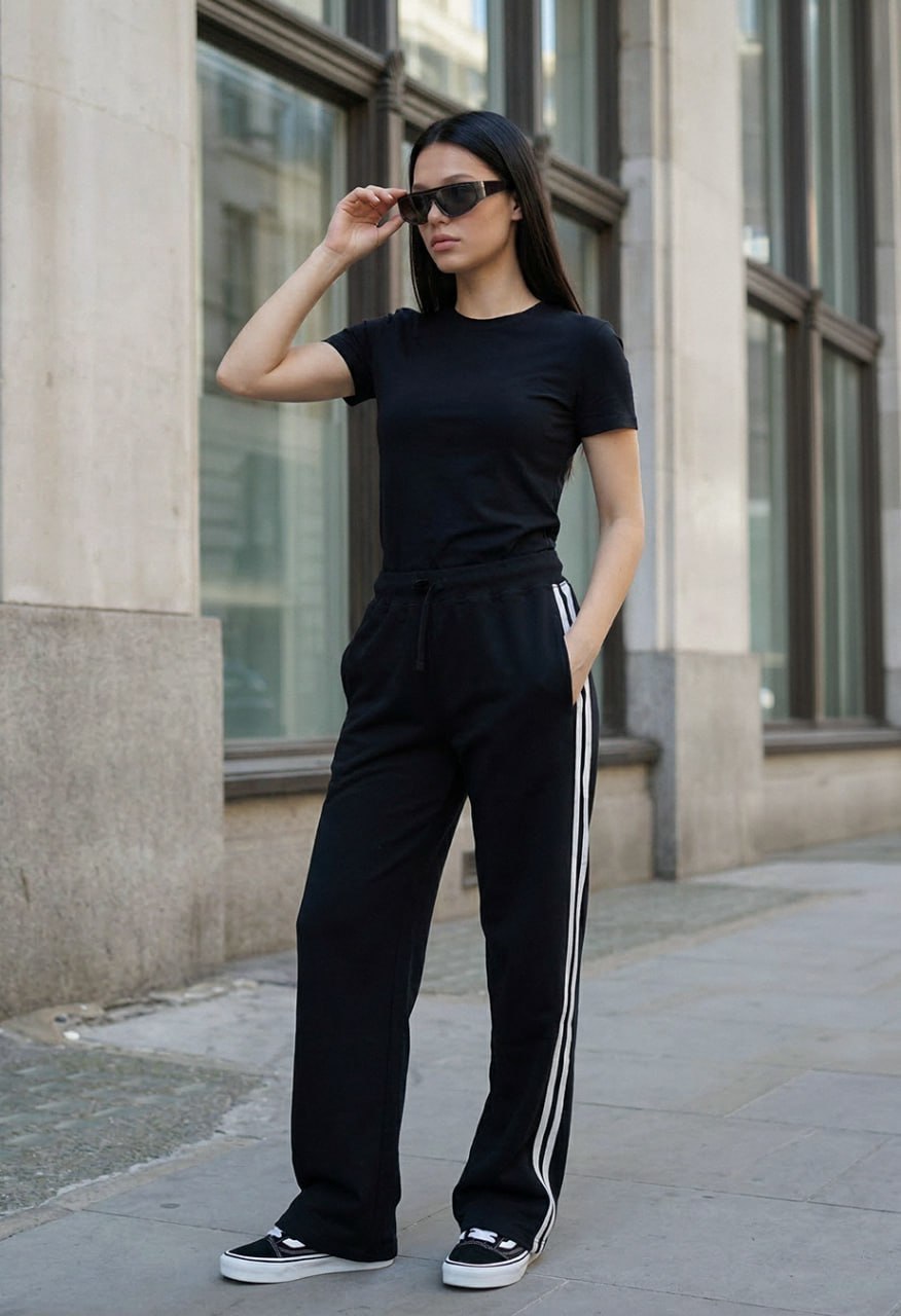 Spodnie dresowe Staff wai black