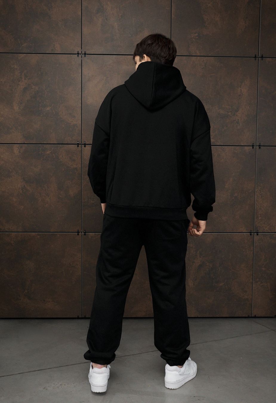 Dres Staff fin zip black oversize