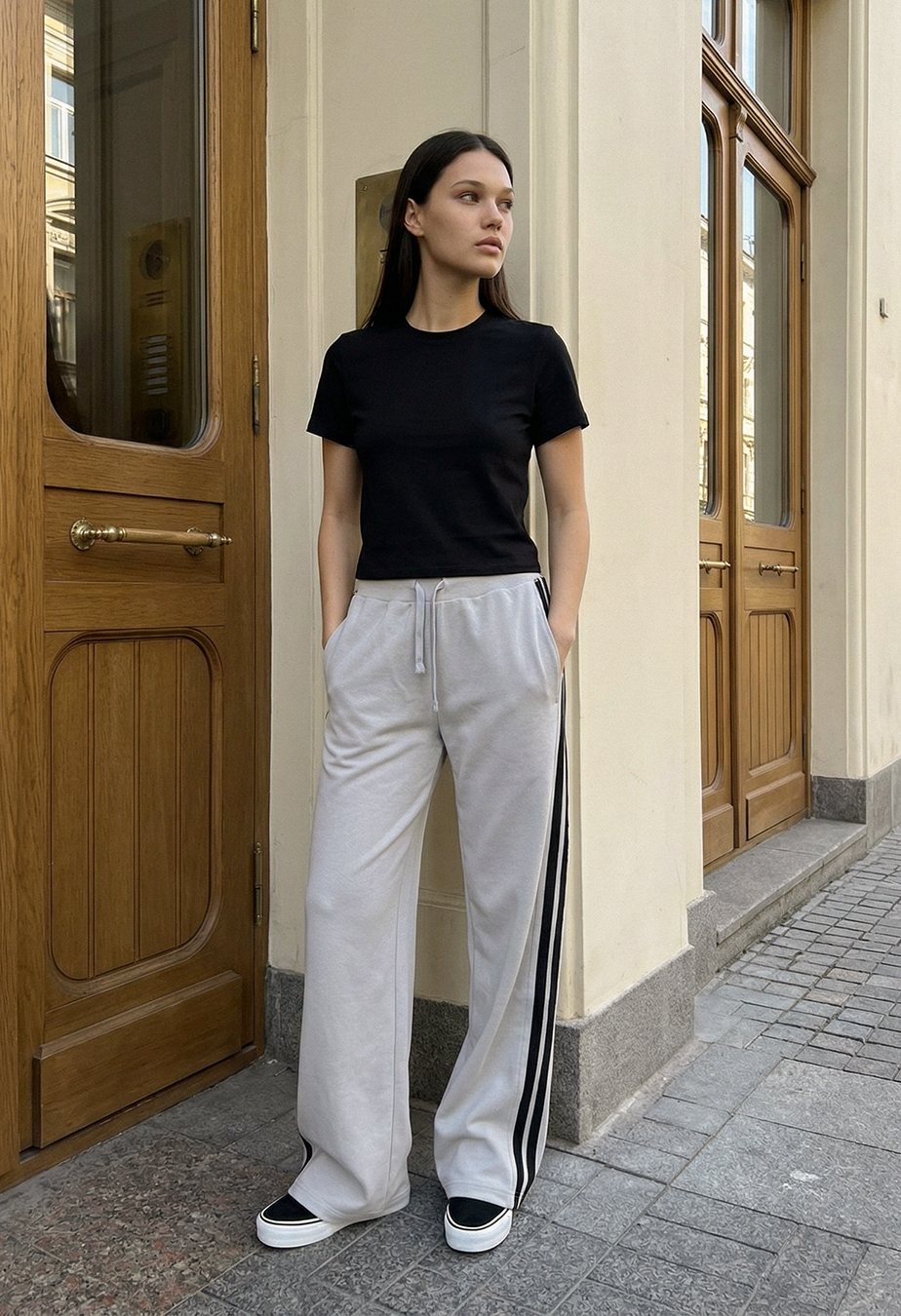 Spodenki Staff wai light gray