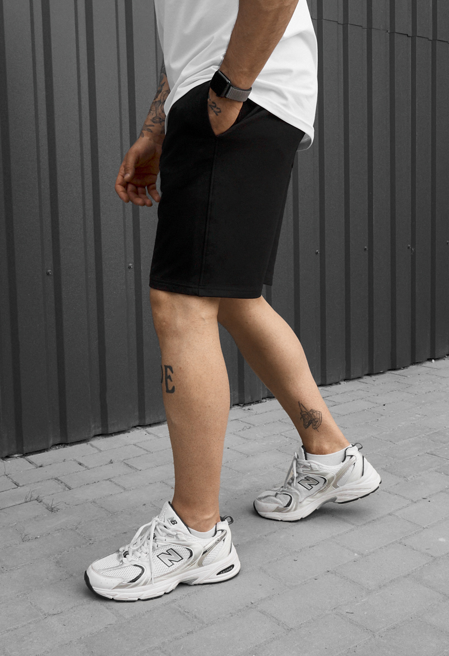 Spodenki Staff black