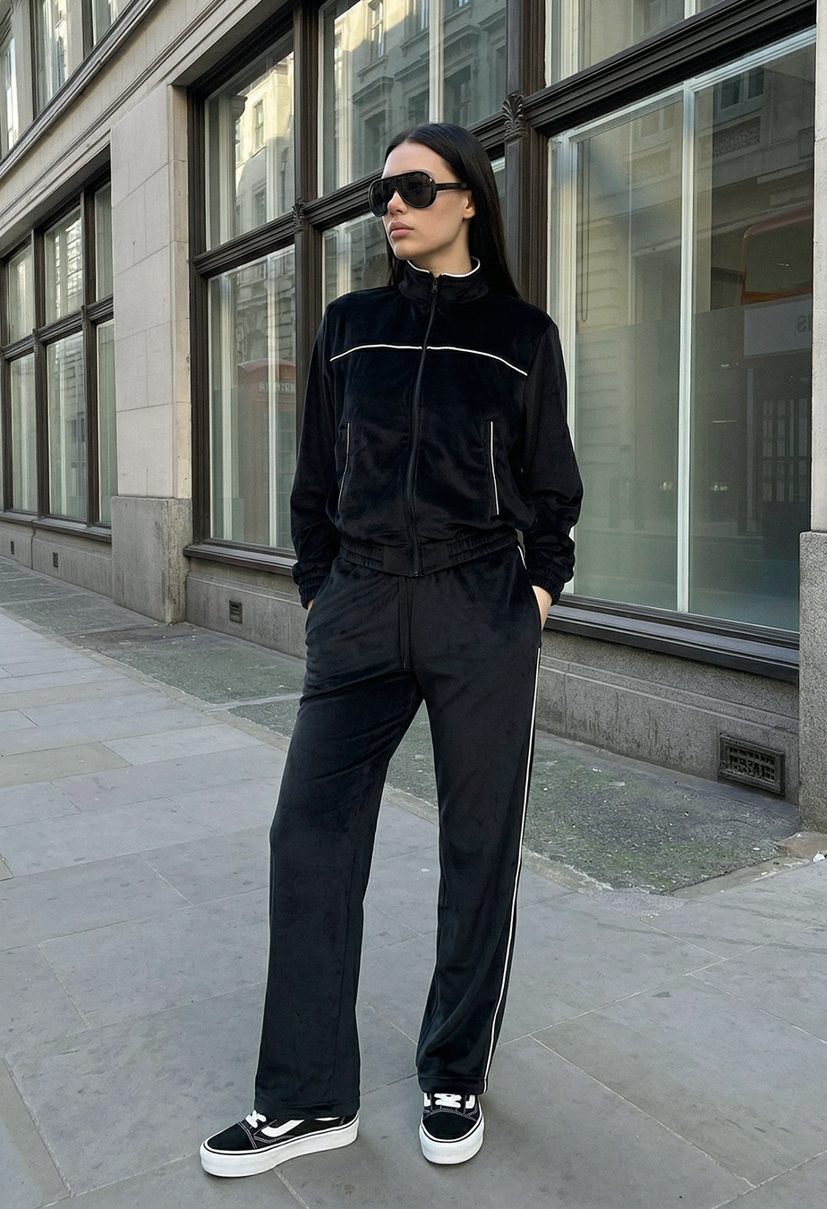 Dres Staff gabi zip black