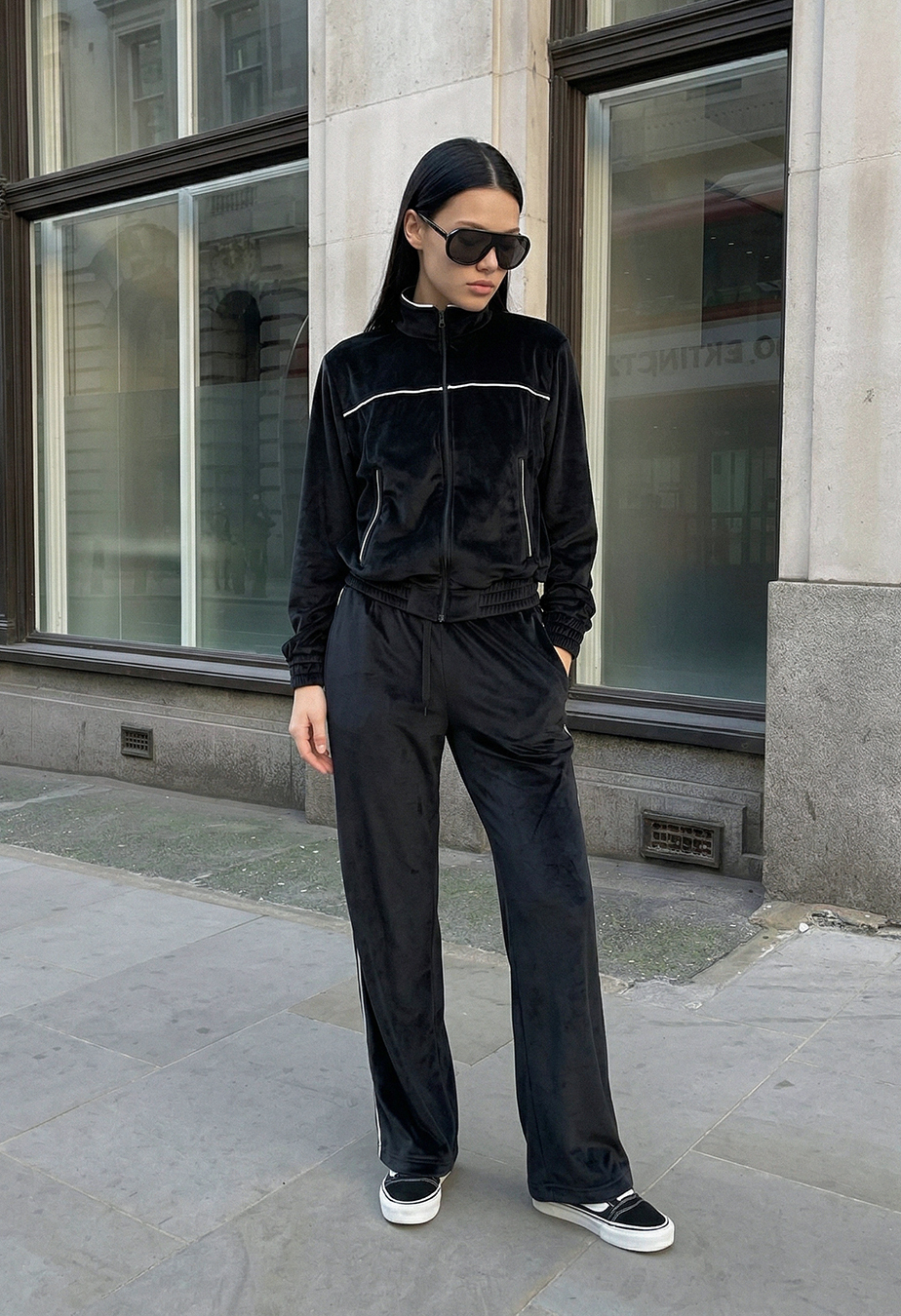 Dres Staff gabi zip black