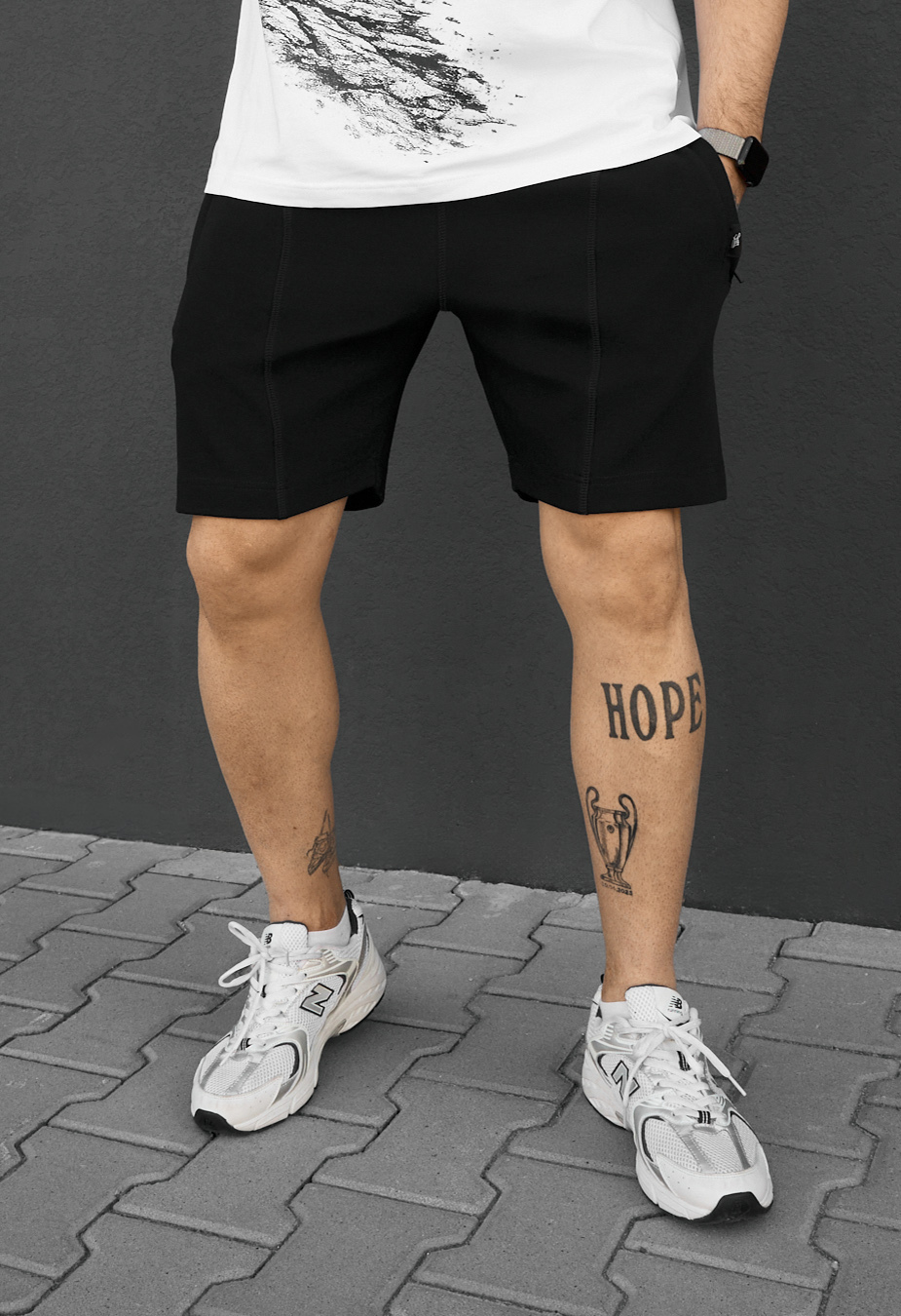 Spodenki Staff tru black
