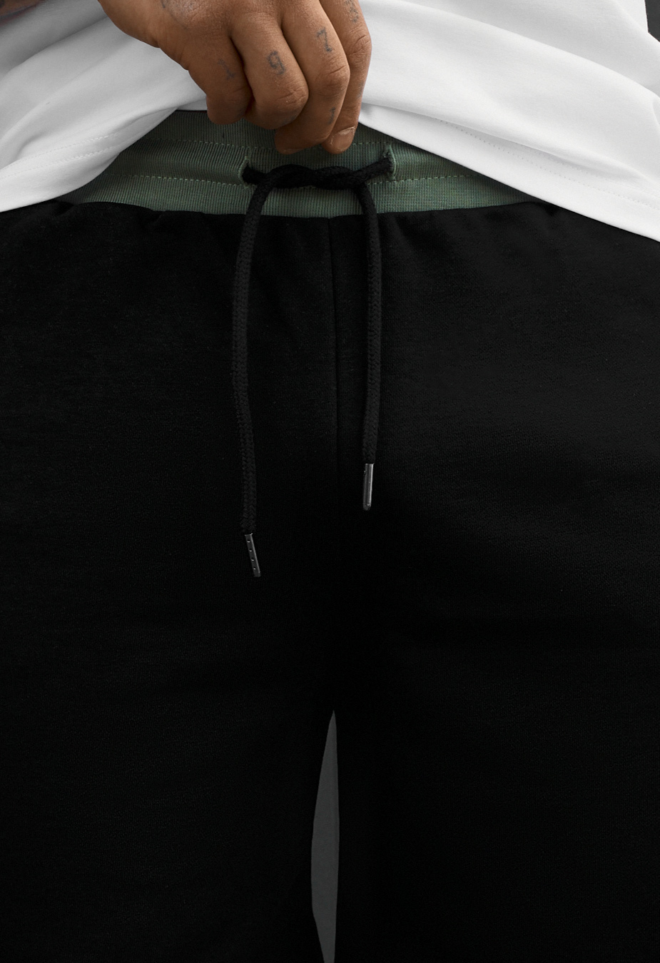 Spodenki Staff ry black & green