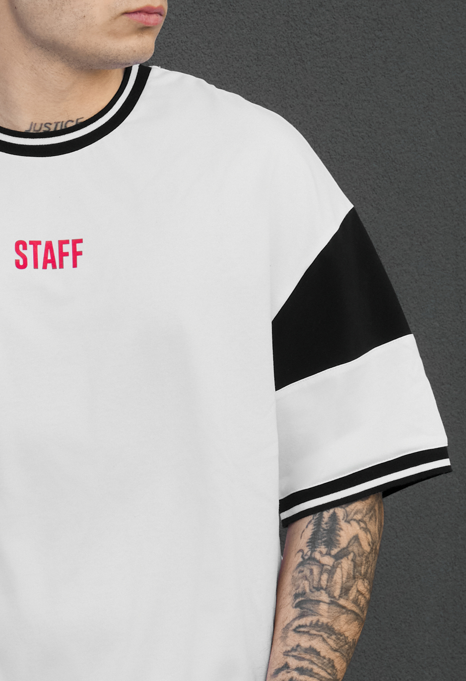 Koszulka Staff logo oversize