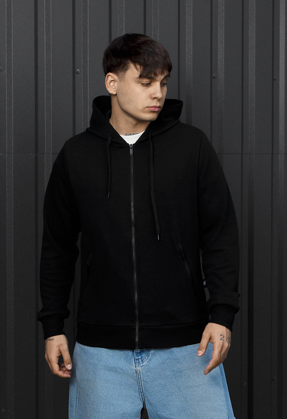 Bluza Staff ez black zip