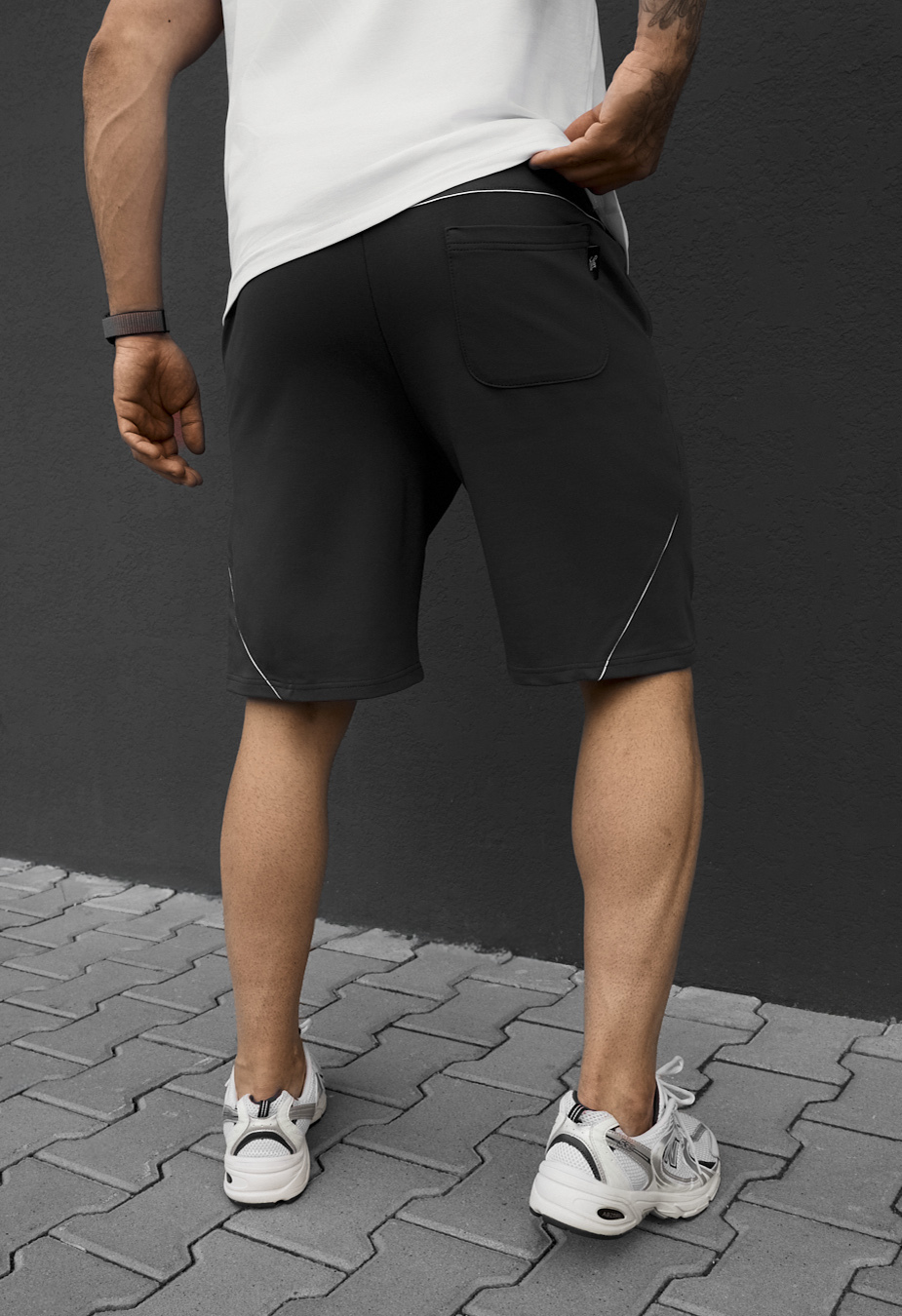 Spodenki Staff rag dark gray