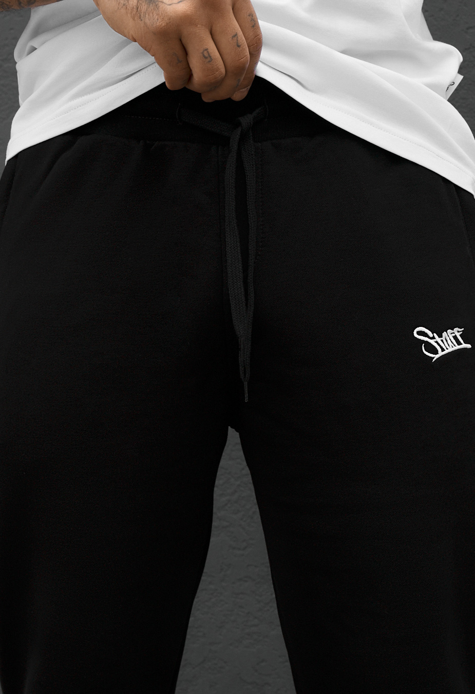 Spodnie dresowe Staff ho logo black