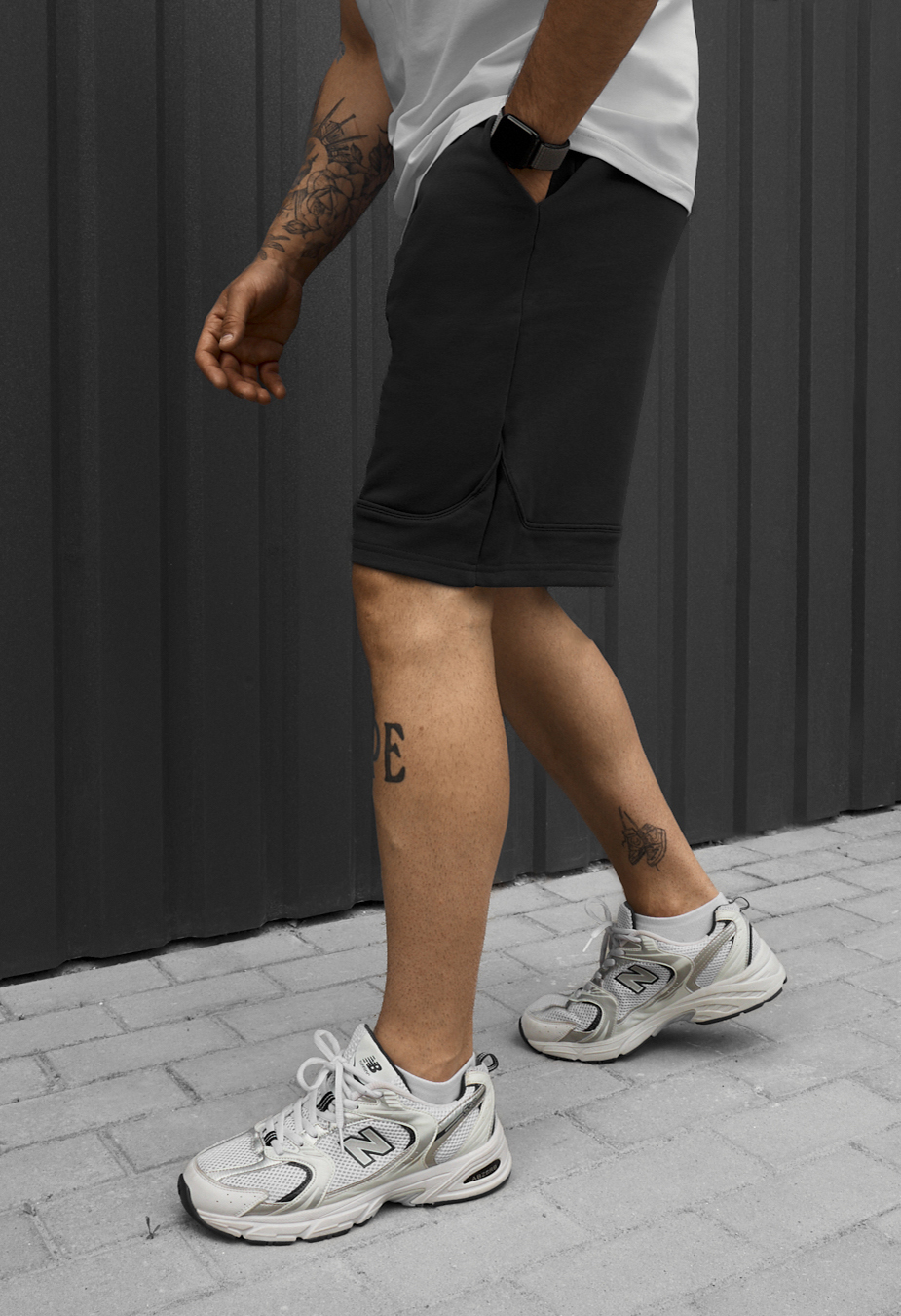 Spodenki Staff ry dark gray
