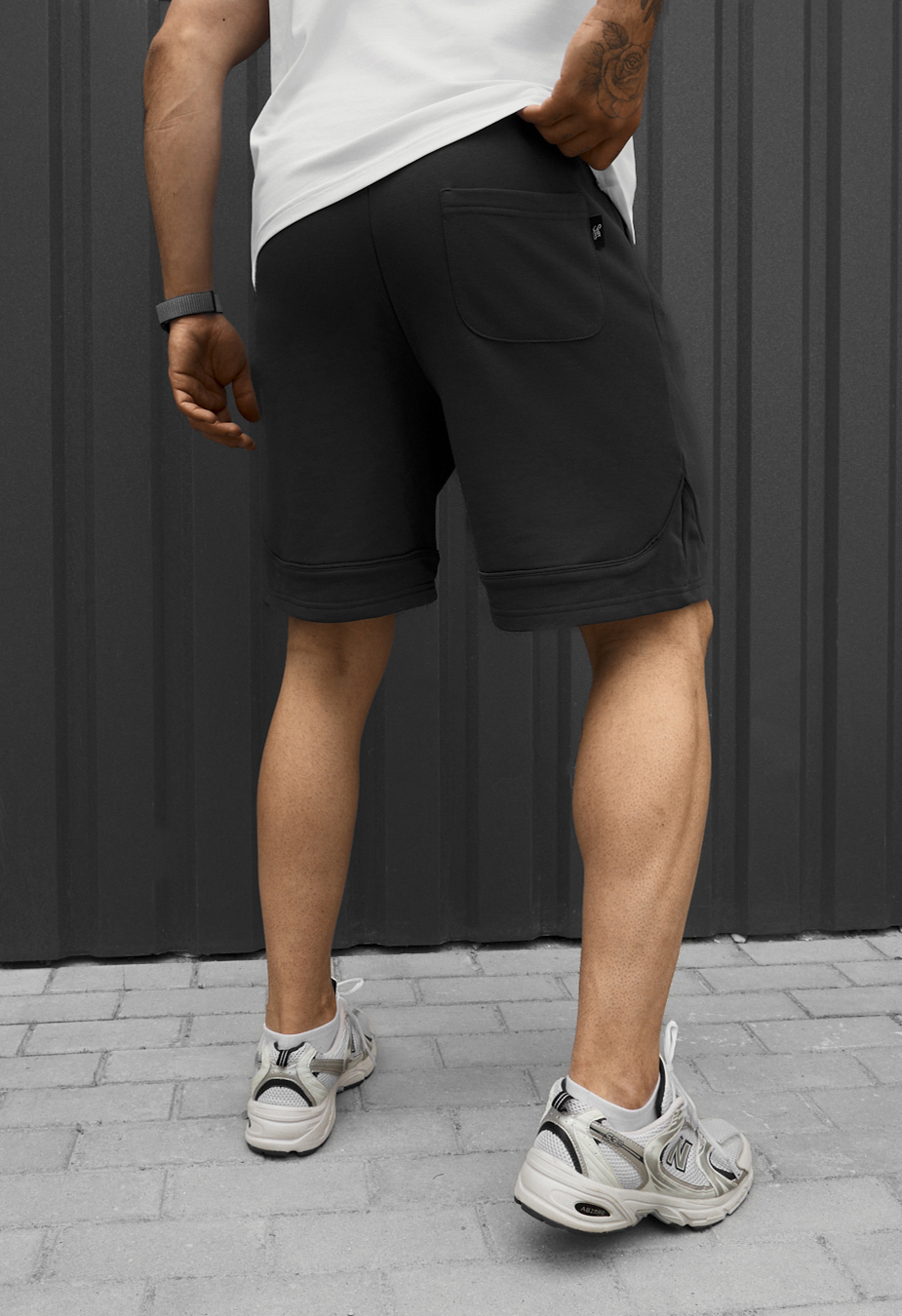 Spodenki Staff ry dark gray