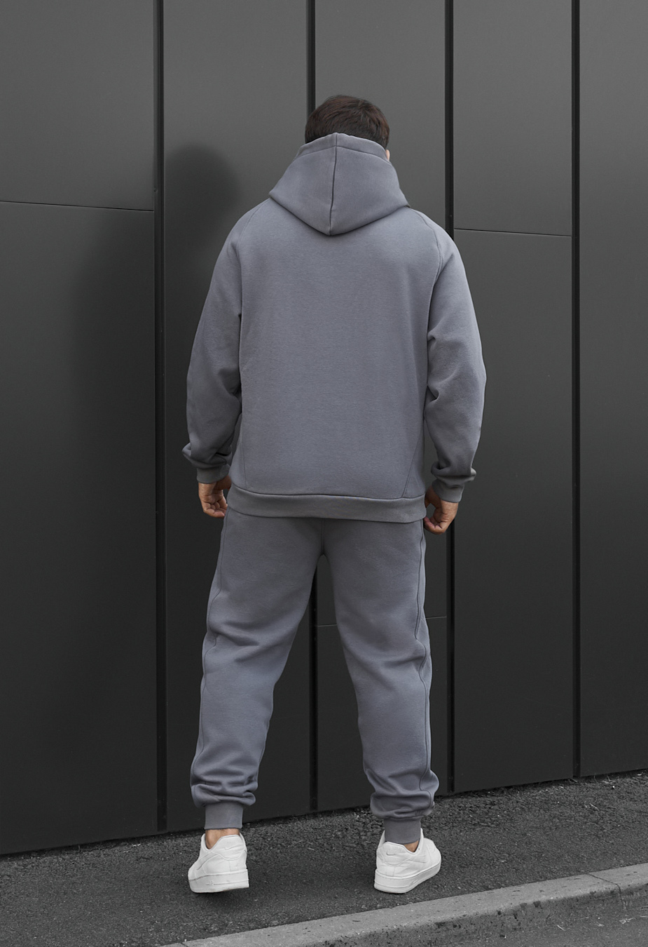 Dres Staff es gray oversize fleece