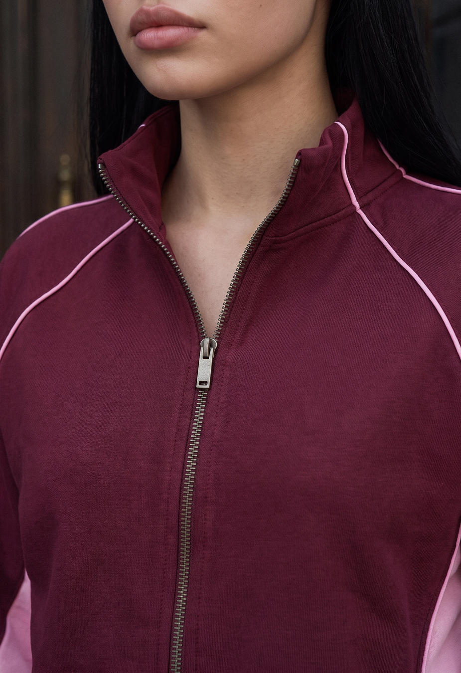 Dres Staff rem bordo & pink