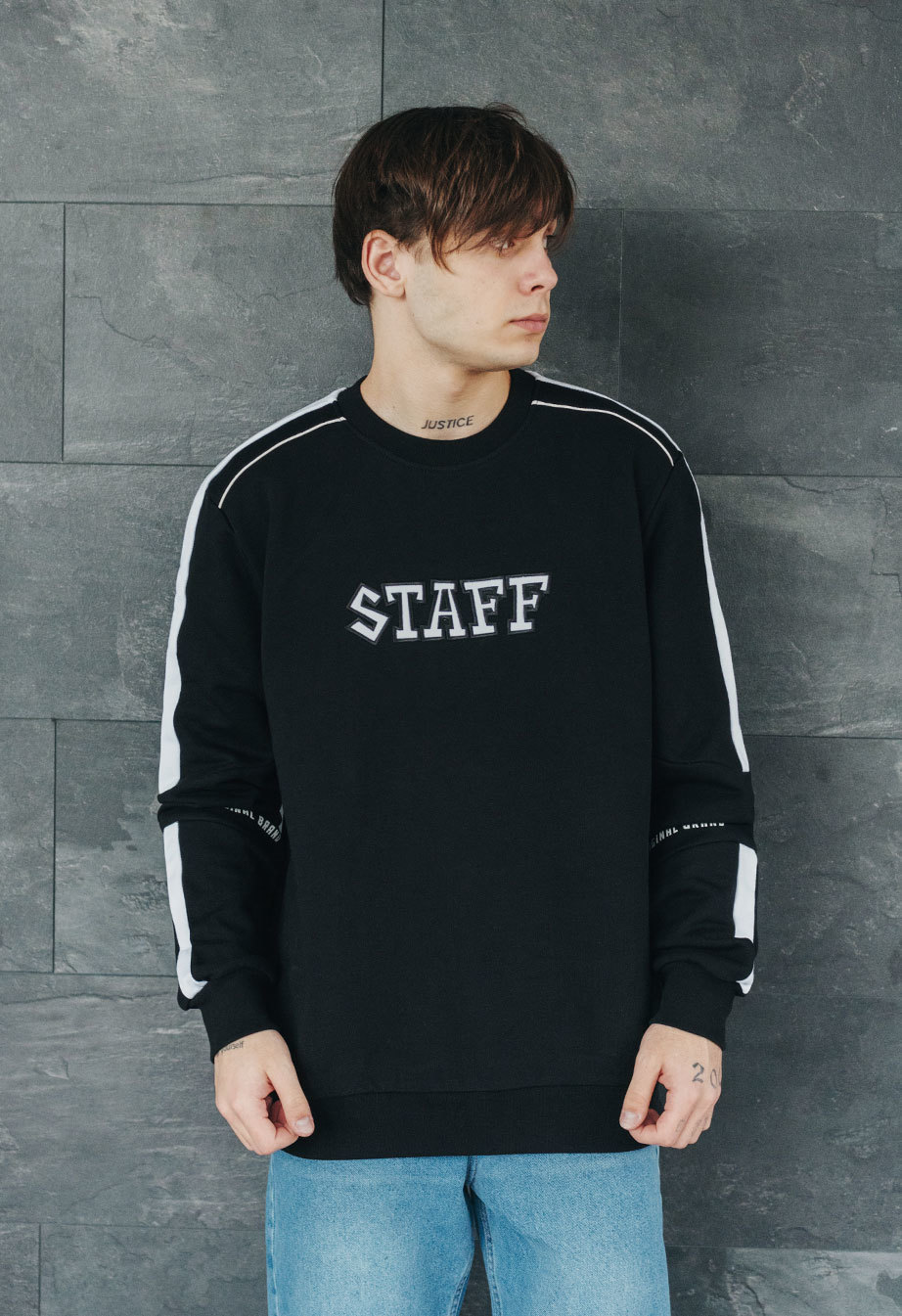 Bluza Staff black logo