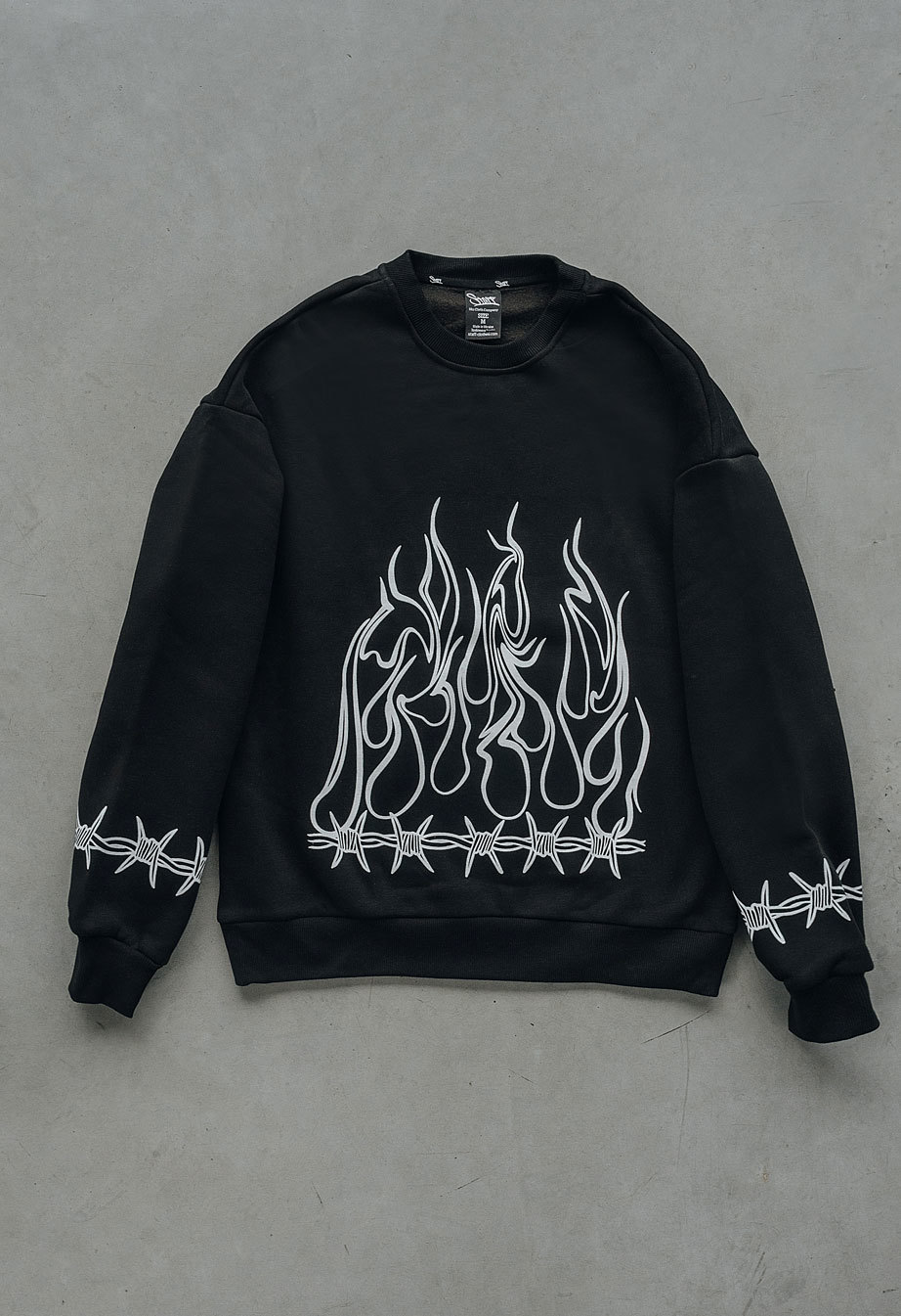 Bluza Staff fire & wire oversize fleece