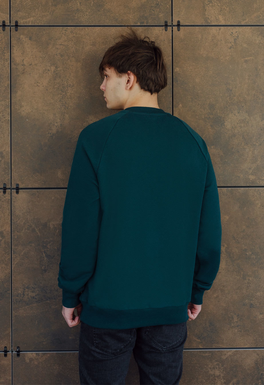 Bluza Staff emerald logo