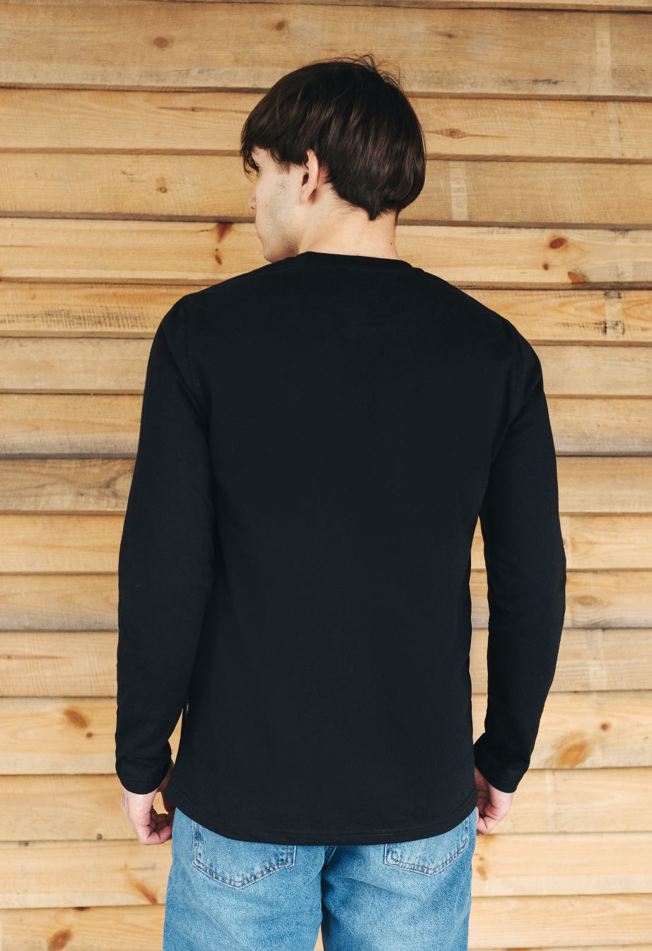 Bluza longsleeve Staff black logo