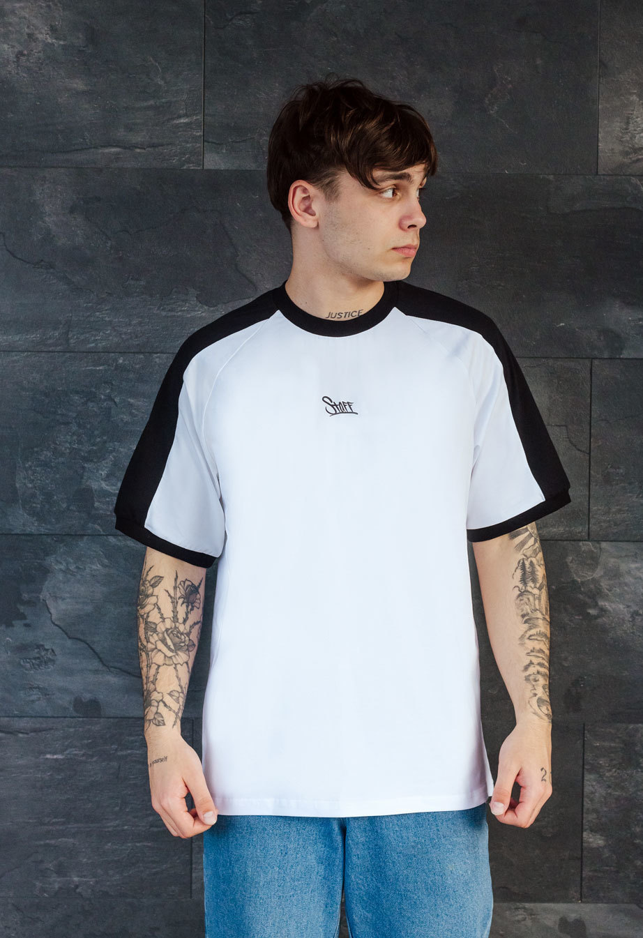 Koszulka Staff line logo oversize