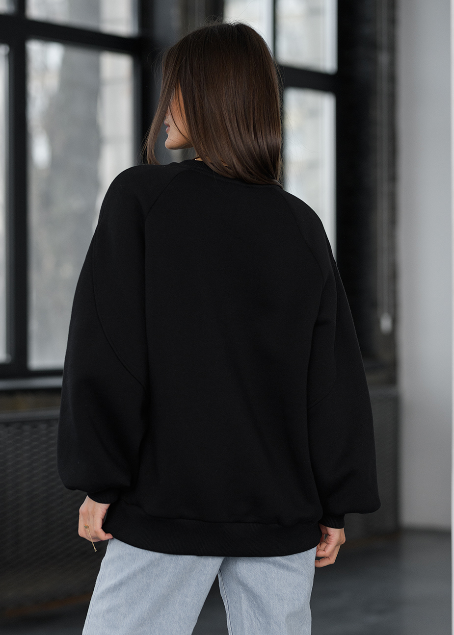 Damska bluza Staff black logo oversize fleece