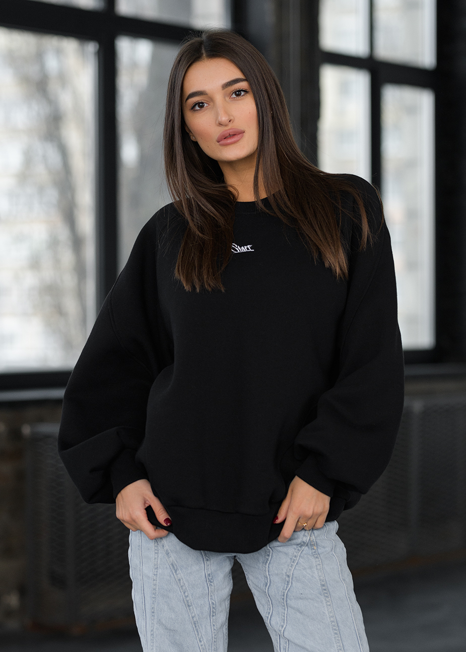 Damska bluza Staff black logo oversize fleece