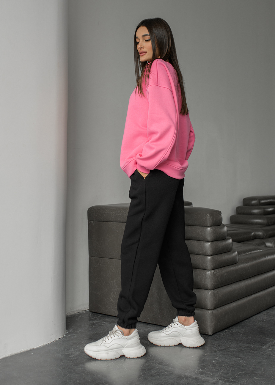 Bluza Staff vi pink oversize fleece