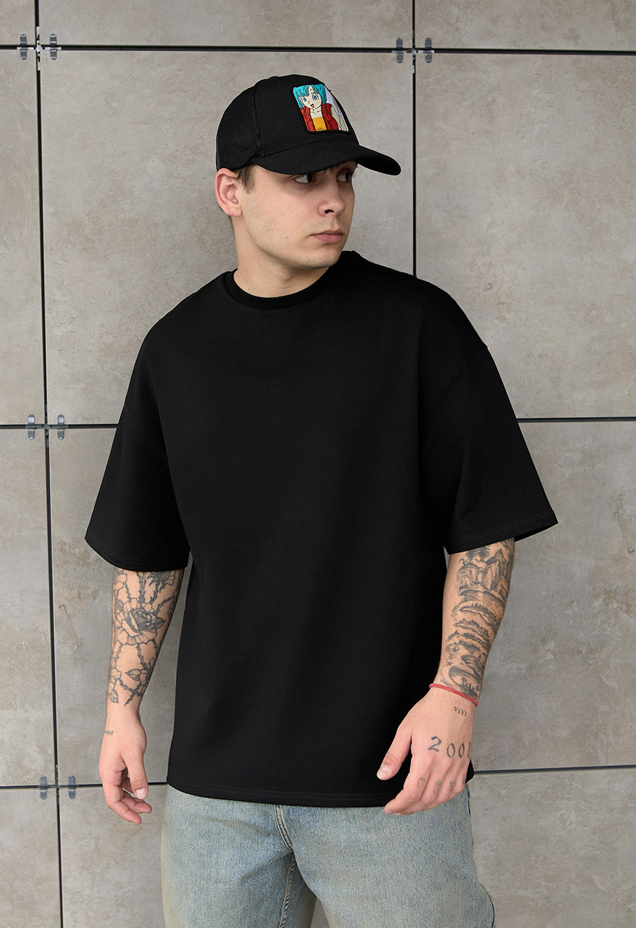 Koszulka Staff black oversize premium