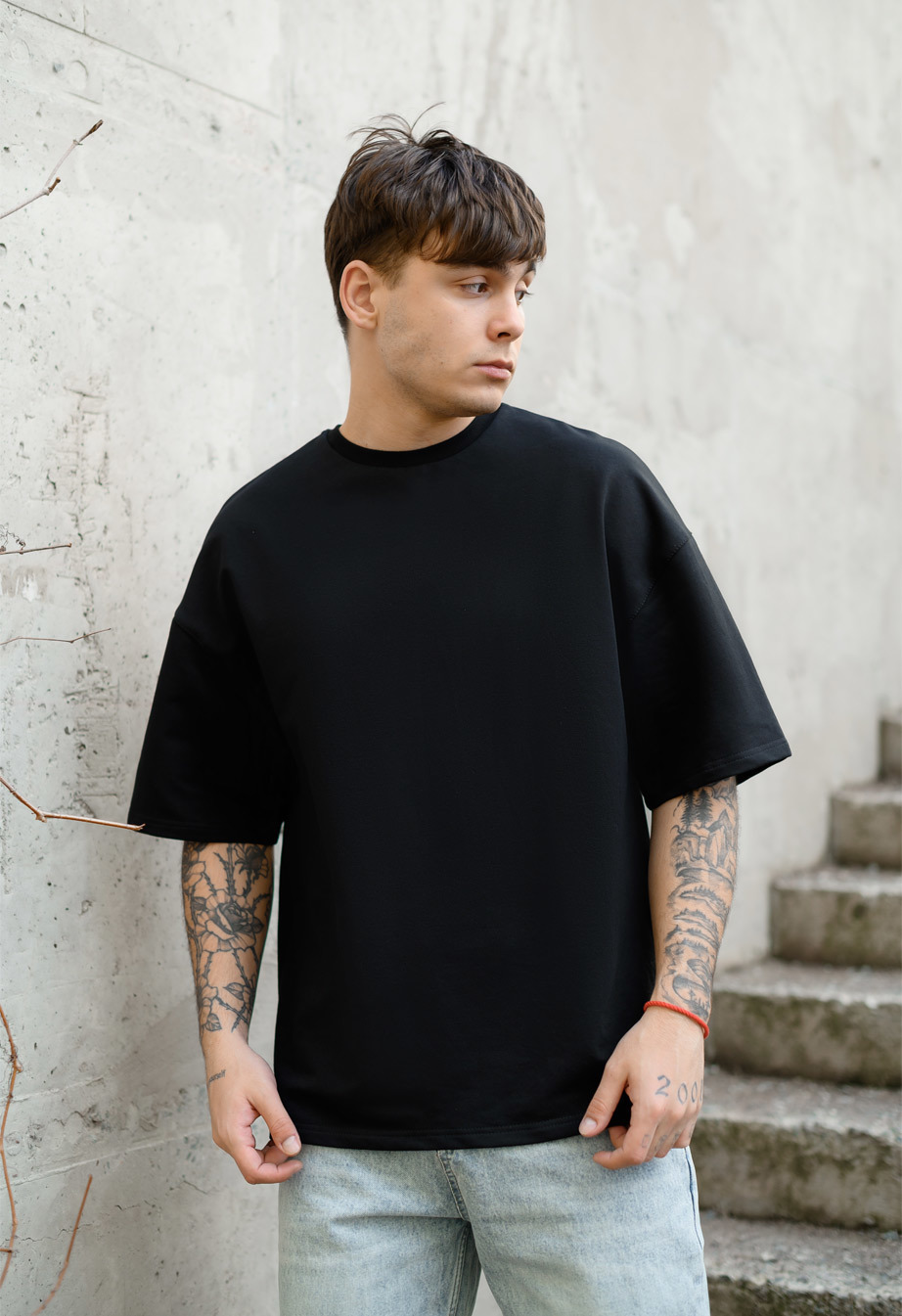 Koszulka Staff black oversize premium